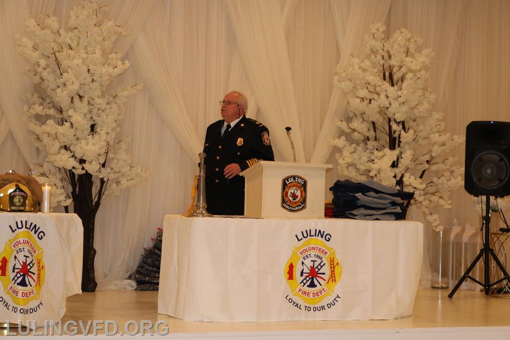 Chief;s Address - Chief Barry Minnich